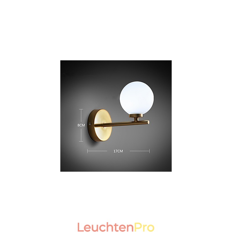 Moderne zeitgenössische galvanisierte Funktion für Mini-Stil Umgebungslicht Wandleuchten Wandleuchte