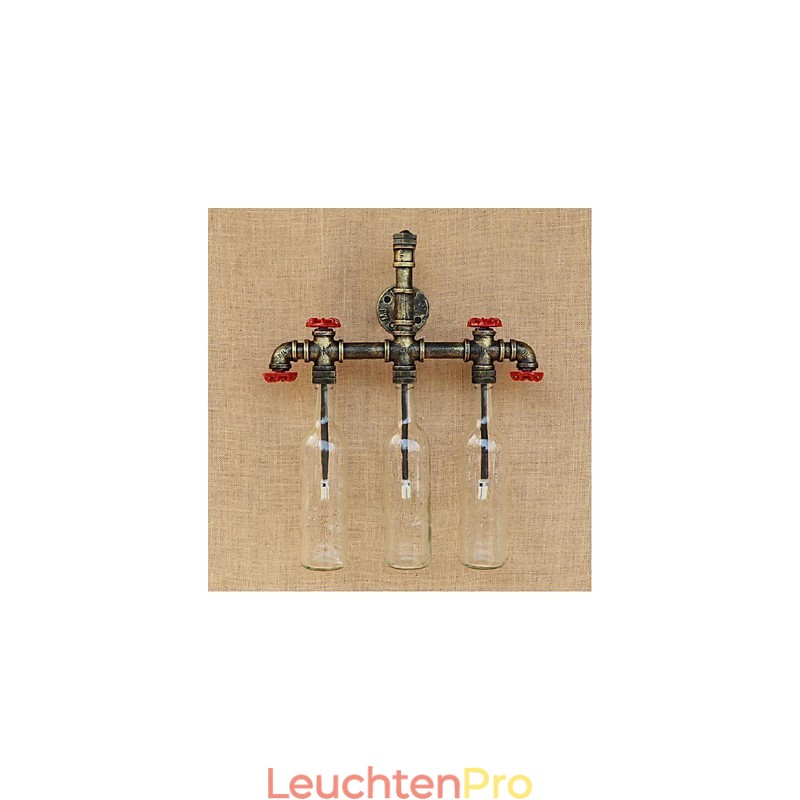 Retro Industrielle Windschalter Wasserflasche Wandlampe Wandleuchte