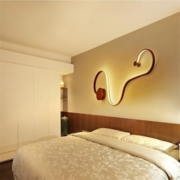 Moderne Wandleuchten Kreative Metall Wohnzimmer Flur Schlafzimmer Hotelzimmer Nachttisch Dekoration Beleuchtung
