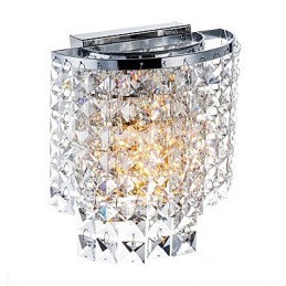 Moderne zeitgenössische galvanisierte Funktion für Kristall-Downlight-Wandleuchten Wandleuchte