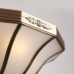 Modernes zeitgenössisches dekoratives Design Kupfer Deckenleuchte Familie