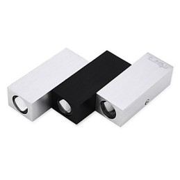 Modernes zeitgenössisches Gemälde für flächenbündige Wandleuchten im Mini-Stil mit Umgebungslicht