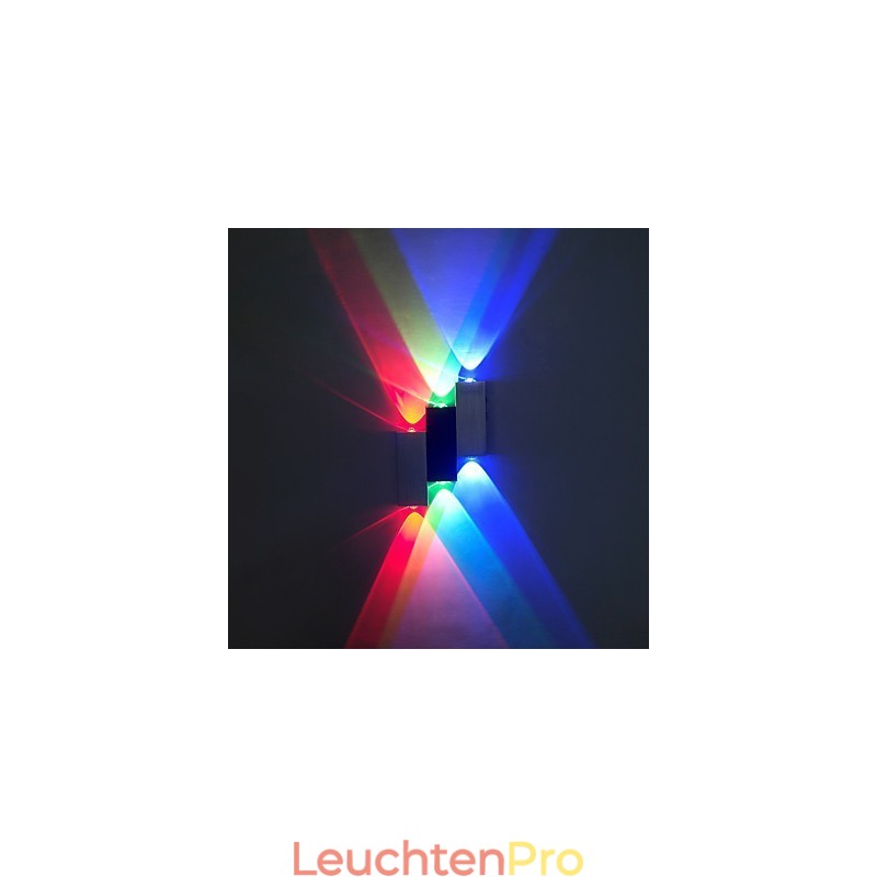 Modernes zeitgenössisches Gemälde für flächenbündige Wandleuchten im Mini-Stil mit Umgebungslicht