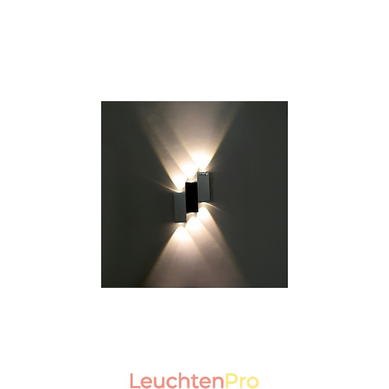 Modernes zeitgenössisches Gemälde für flächenbündige Wandleuchten im Mini-Stil mit Umgebungslicht