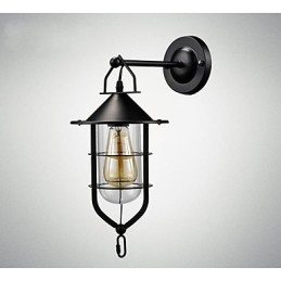 Europäischen stil wand lampe balkon gang außen lampe retro industriellen wind bar hof treppe