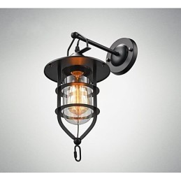 Europäischen stil wand lampe balkon gang außen lampe retro industriellen wind bar hof treppe