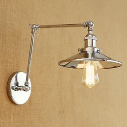 Rustikale Lodge Country Retro Galvanisierte Funktion für Mini-Stil Schwenkarm Umgebungslicht