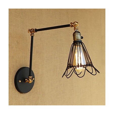 Rustikale Lodge Country Retro Malerei Feature für Mini-Stil Swing Arm Ambient Light Swing Rustikale Lodge Country Retro Malerei Feature für Mini-Stil Swing Arm Ambient Light Swing