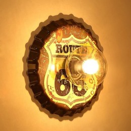 Traditionelle klassische rustikale Lodge Country-Malerei-Funktion für Mini-Stil Umgebungslicht Wandleuchten Wandleuchte