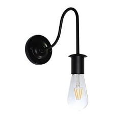 Wandleuchten Wand Eisen Wand Lampe Dumme Schwarze Lichtschwert Lampe An Der Wand