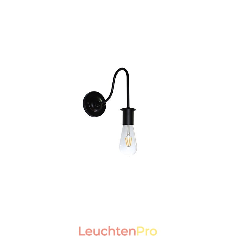 Wandleuchten Wand Eisen Wand Lampe Dumme Schwarze Lichtschwert Lampe An Der Wand