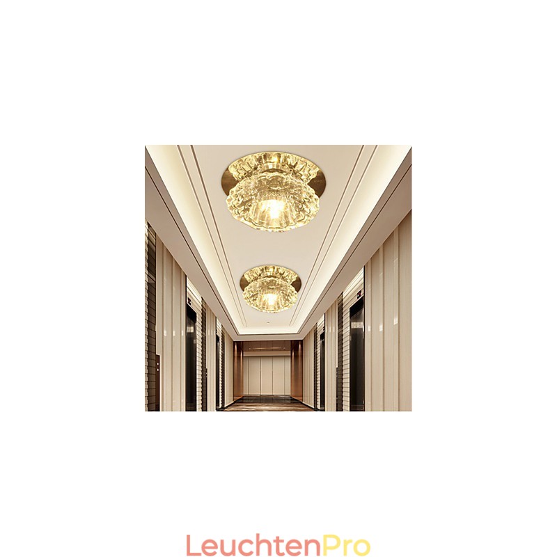 3W Energiesparende Moderne Deckenleuchte Kristall Deckenleuchte Downlight Lampe