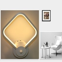 Einfache Moderne Schlafzimmer Nachttischlampe Wandleuchte Kreative Persönlichkeit Treppen Aluminium Lampe
