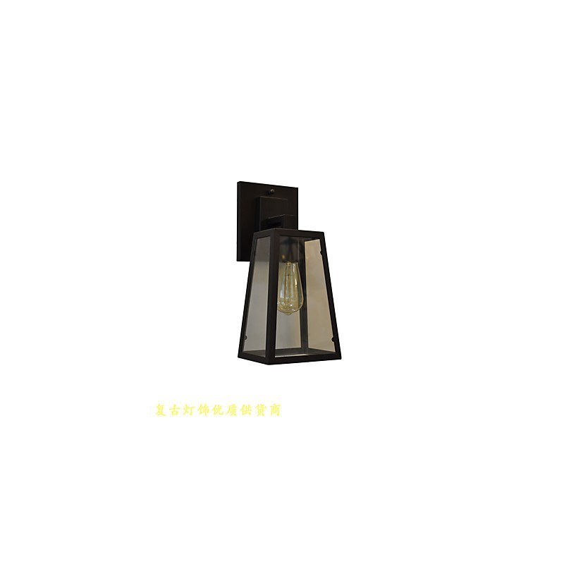 Wandleuchte Wandleuchten Wand Eisen Wandlampe dumm schwarz Lichtschwert Lampe an der Wand