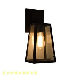 Wandleuchte Wandleuchten Wand Eisen Wandlampe dumm schwarz Lichtschwert Lampe an der Wand