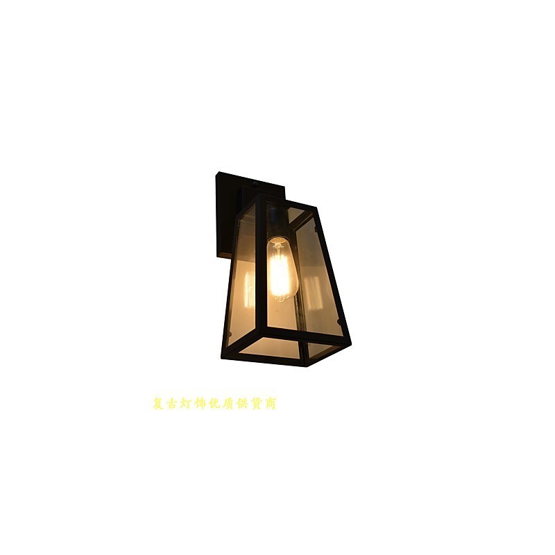 Wandleuchte Wandleuchten Wand Eisen Wandlampe dumm schwarz Lichtschwert Lampe an der Wand