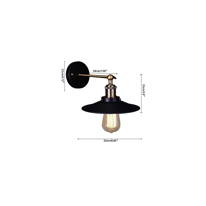 Loft Wandleuchte Vintage Licht Wandleuchte Lamparas Industriebeleuchtung Lampe Lampen für Wohnzimmer Schlafzimmer Wohnleuchten