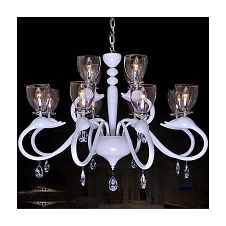 Europäischer Stil Kristall Droplight Individualität Creative Swan 12 Licht Kronleuchter Europäischer Stil Kristall Droplight Individualität Creative Swan 12 Licht Kronleuchter