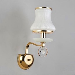 Moderne zeitgenössische galvanisierte Funktion für Kristall-Mini-Stil Augenschutz Umgebungslicht Wandleuchten