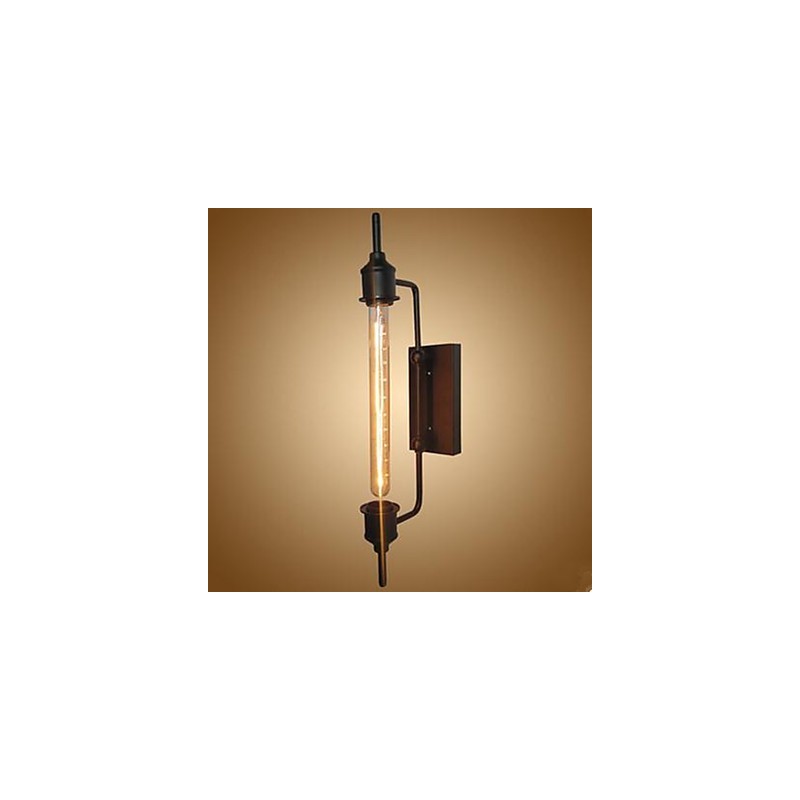 Vintage Industrielle Wind Eisen Kleidung Shop Bar Kaffee Shop Edison Flöte Wand Lampe