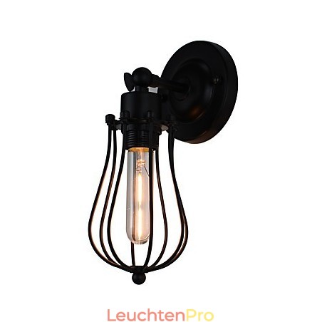 Wandleuchte aus lackiertem Stahl, dumme schwarze amerikanische Kaffeedekoration, Retro-Wandleuchte, Lichtschwertlampe an der Wand Wandleuchte aus lackiertem Stahl, dumme schwarze amerikanische Kaffeedekoration, Retro-Wandleuchte, Lichtschwertlampe an der Wand