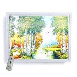 Integrierte moderne zeitgenössische moderne zeitgenössische Malerei-Funktion für Ambient Light Wandleuchten