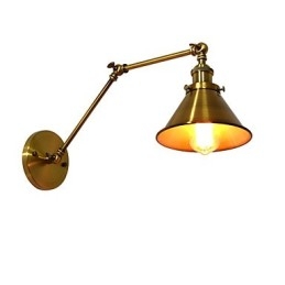 Wandleuchte Wandleuchten Wand Eisen Wandlampe dumm schwarz Lichtschwert Lampe an der Wand