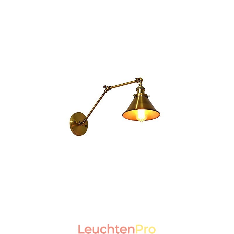 Wandleuchte Wandleuchten Wand Eisen Wandlampe dumm schwarz Lichtschwert Lampe an der Wand