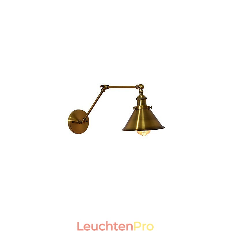 Wandleuchte Wandleuchten Wand Eisen Wandlampe dumm schwarz Lichtschwert Lampe an der Wand