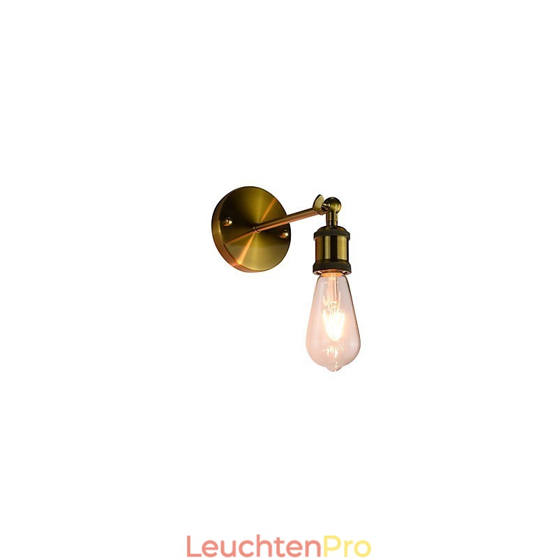 Wandleuchte Wandleuchter Wand Eisen Wandlampe Retro Vintage Moderne Gehobene Bar West Restaurant Coffee Shop