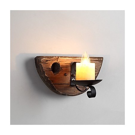 Rustikale Lodge-Malerei-Funktion für Mini-Stil Uplight Wandleuchten Wandleuchte Rustikale Lodge-Malerei-Funktion für Mini-Stil Uplight Wandleuchten Wandleuchte