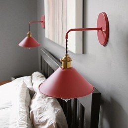 Mini-Größe Einfache Industrielle Kopf Glühbirnen Wand Lampe Vintage Retro Dorf Metall Wand Leuchte Leuchte Gang Wand Lampe