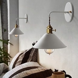 Mini-Größe Einfache Industrielle Kopf Glühbirnen Wand Lampe Vintage Retro Dorf Metall Wand Leuchte Leuchte Gang Wand Lampe
