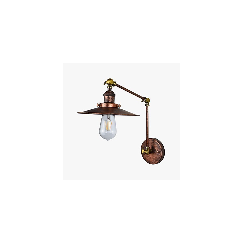 Wandleuchte Wandleuchter Wand Eisen Wandlampe Retro Vintage Moderne Gehobene Bar West Restaurant Coffee Shop