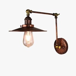Wandleuchte Wandleuchter Wand Eisen Wandlampe Retro Vintage Moderne Gehobene Bar West Restaurant Coffee Shop