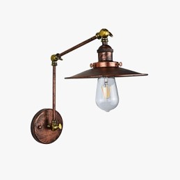 Wandleuchte Wandleuchter Wand Eisen Wandlampe Retro Vintage Moderne Gehobene Bar West Restaurant Coffee Shop