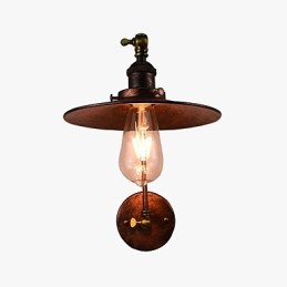 Wandleuchte Wandleuchter Wand Eisen Wandlampe Retro Vintage Moderne Gehobene Bar West Restaurant Coffee Shop
