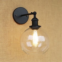 Country-Retro-Malerei-Funktion für Mini-Stil Augenschutz Umgebungslicht Wandleuchten