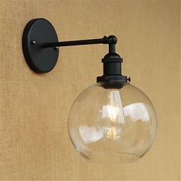 Country-Retro-Malerei-Funktion für Mini-Stil Augenschutz Umgebungslicht Wandleuchten