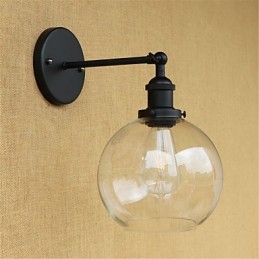 Country-Retro-Malerei-Funktion für Mini-Stil Augenschutz Umgebungslicht Wandleuchten