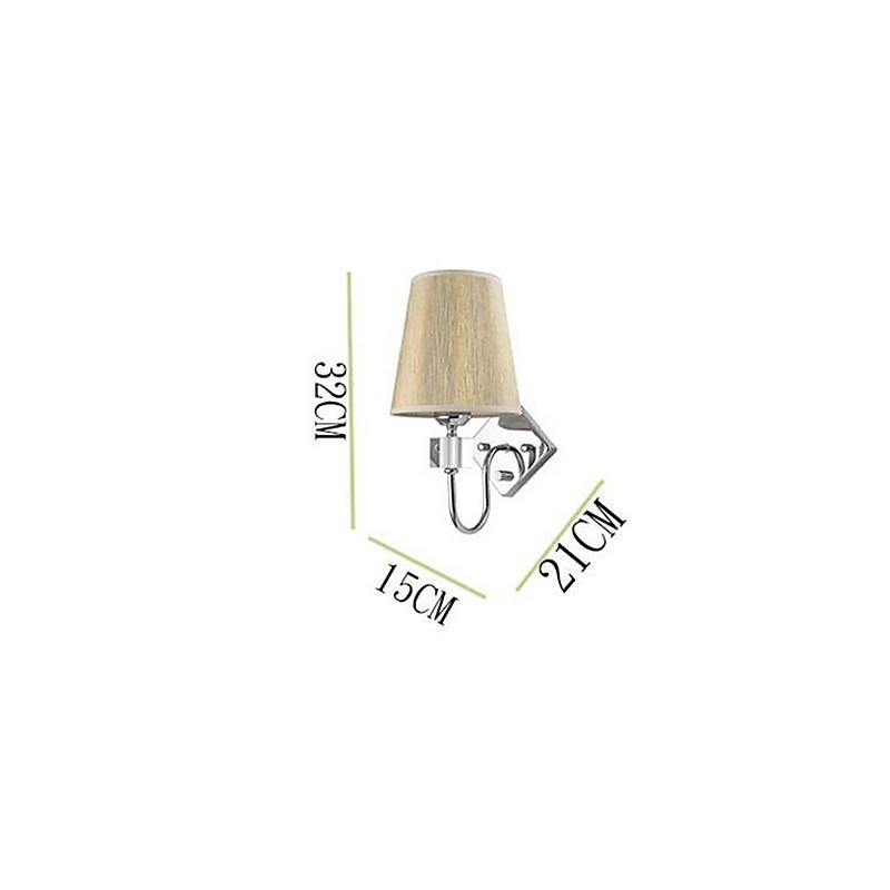 Moderne zeitgenössische galvanisierte Feature Uplight Wandleuchten Wandleuchte
