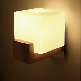 Einfache Neuheit Country-Funktion für Augenschutz Umgebungslicht Wandleuchten Wandleuchte Einfache Schlafzimmer Nachttischlampe