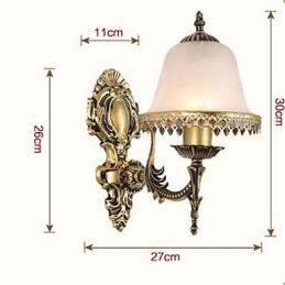 Vintage Galvanisiertes Feature Downlight Wandleuchten Wandleuchte
