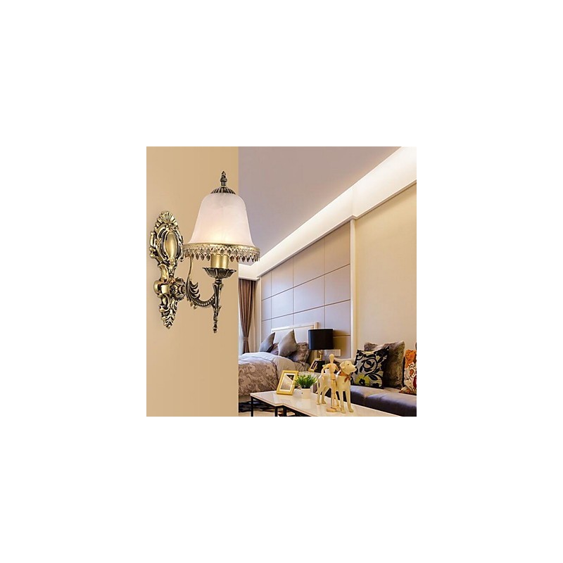 Vintage Galvanisiertes Feature Downlight Wandleuchten Wandleuchte