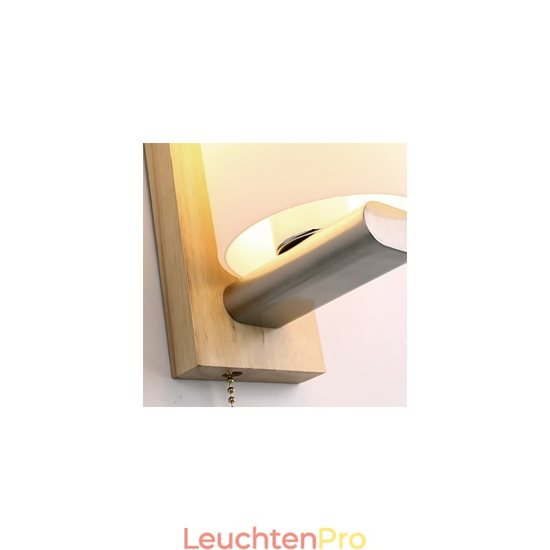 Neuartige ländliche Funktion für den Mini-Stil, Augenschutz, Umgebungslicht, Wandleuchten, Wandleuchte aus Holzscheit, Schlafzimmer, Nachttischlampe