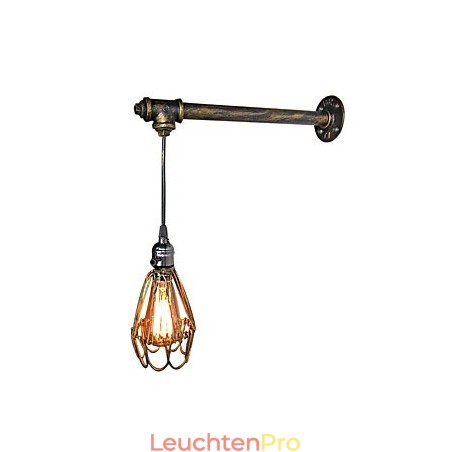 Loft vintage wandleuchte lampe restaurant cafe korridor bar Eisenkäfig wandleuchte industrie eisenrohr beleuchtung Loft vintage wandleuchte lampe restaurant cafe korridor bar Eisenkäfig wandleuchte industrie eisenrohr beleuchtung
