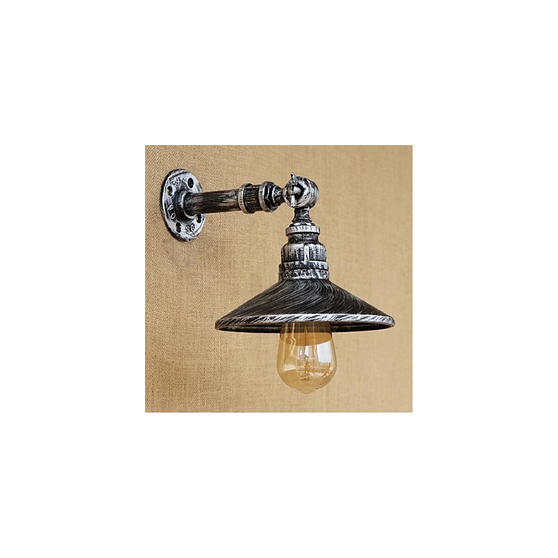 Industrieller Stil Nordische Wasserrohr Wandlampe Wandleuchte Silber