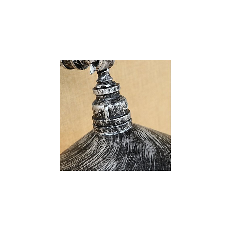 Industrieller Stil Nordische Wasserrohr Wandlampe Wandleuchte Silber