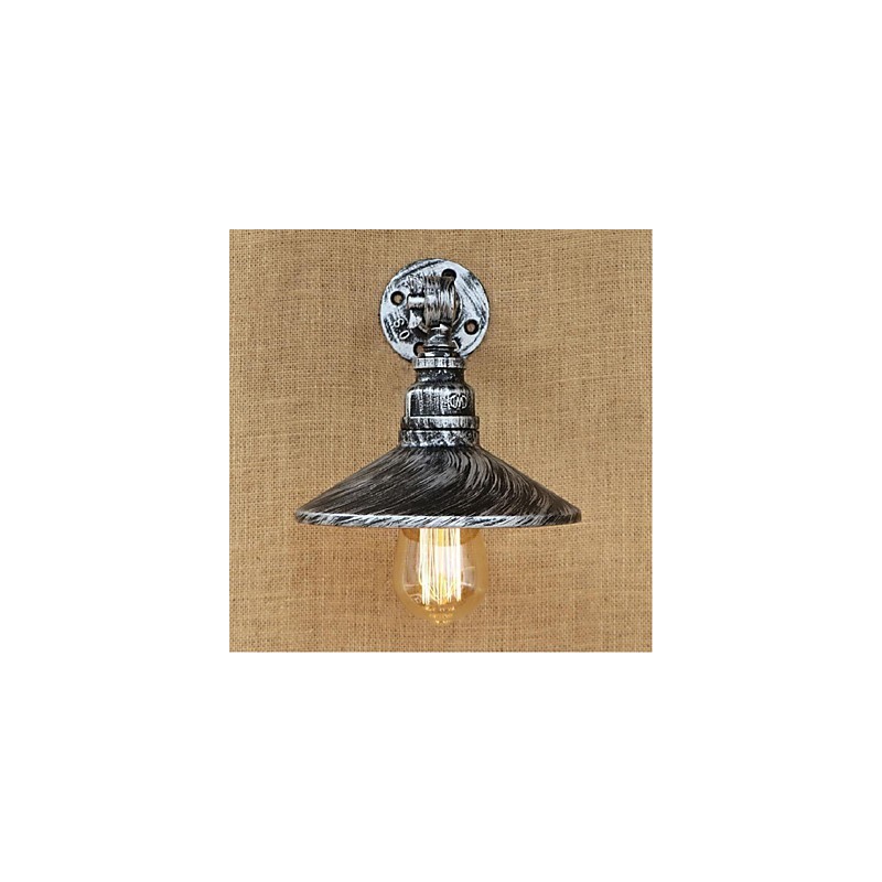 Industrieller Stil Nordische Wasserrohr Wandlampe Wandleuchte Silber