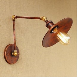 Langer Arm Halbrostig Industriell Retro Nostalgisch Versenkbare Klappwandleuchter Wandleuchte